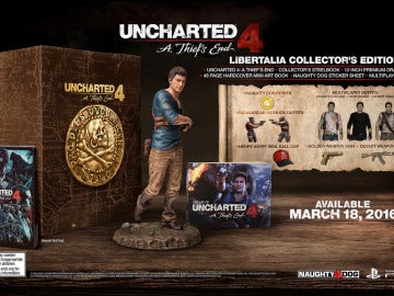 Edición coleccionista de Uncharted 4