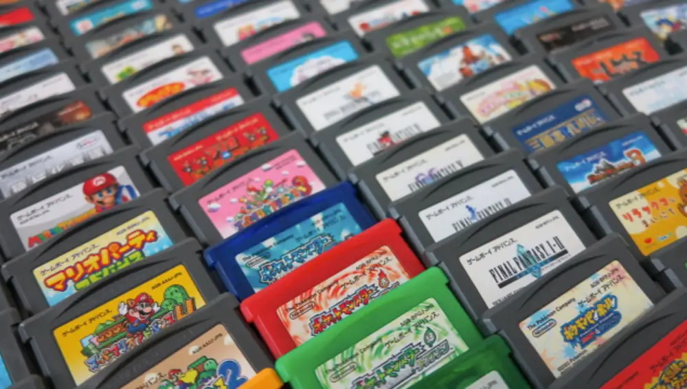 Cartuchos japoneses de Game Boy Advance