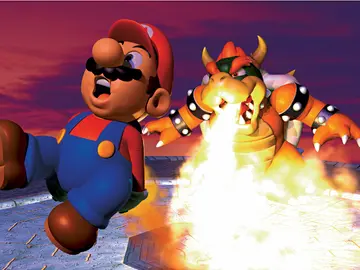 Ilustración de Super Mario 64 Ilustración de Super Mario 64