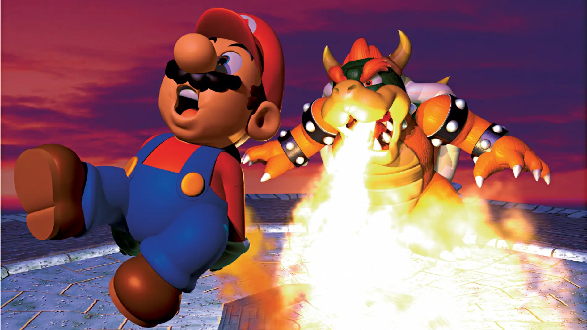 Ilustración de Super Mario 64