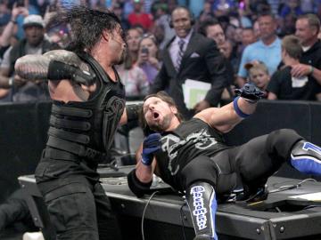 AJ Styles vs Roman Reigns