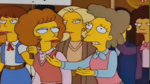 Los simpson ¡¿Pero es que nadie va a pensar en los niños?! (Helen Lovejoy)