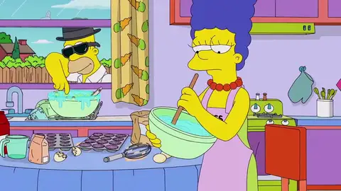 Los Simpson a los 'Braking Bad' Los Simpson a los 'Braking Bad'
