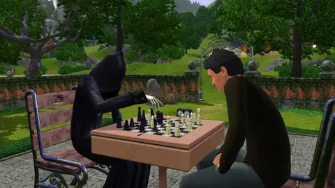 Muerte en los Sims Muerte en los Sims