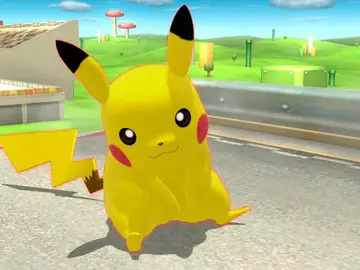 Pikachu en Super Smash Bros. Wii U Pikachu en Super Smash Bros. Wii U