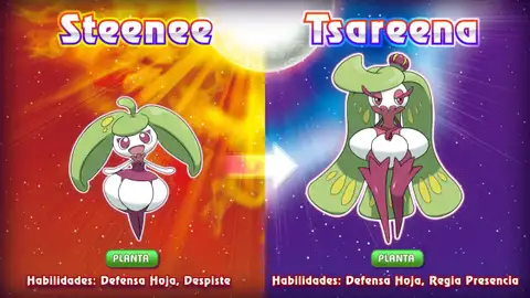 Stenee y Tsareena Stenee y Tsareena