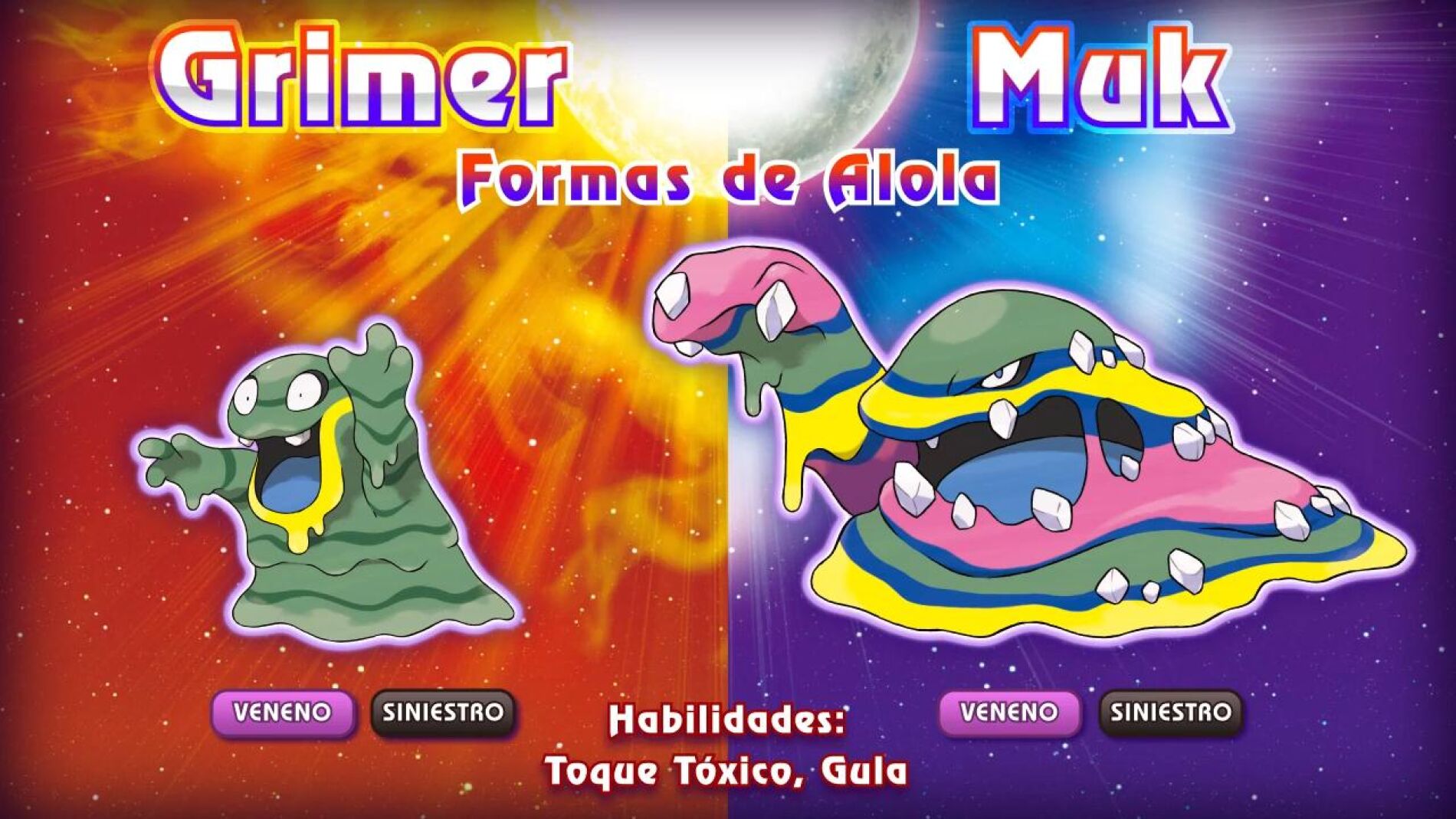 Grimer y Muk de Alola
