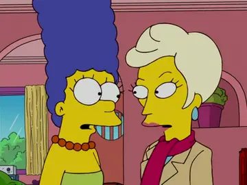 Marge Simpson se besa con una mujer, ¿crisis a la vista con Homer? Marge Simpson se besa con una mujer, ¿crisis a la vista con Homer?