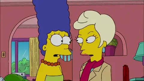 Marge Simpson se besa con una mujer, ¿crisis a la vista con Homer? Marge Simpson se besa con una mujer, ¿crisis a la vista con Homer?