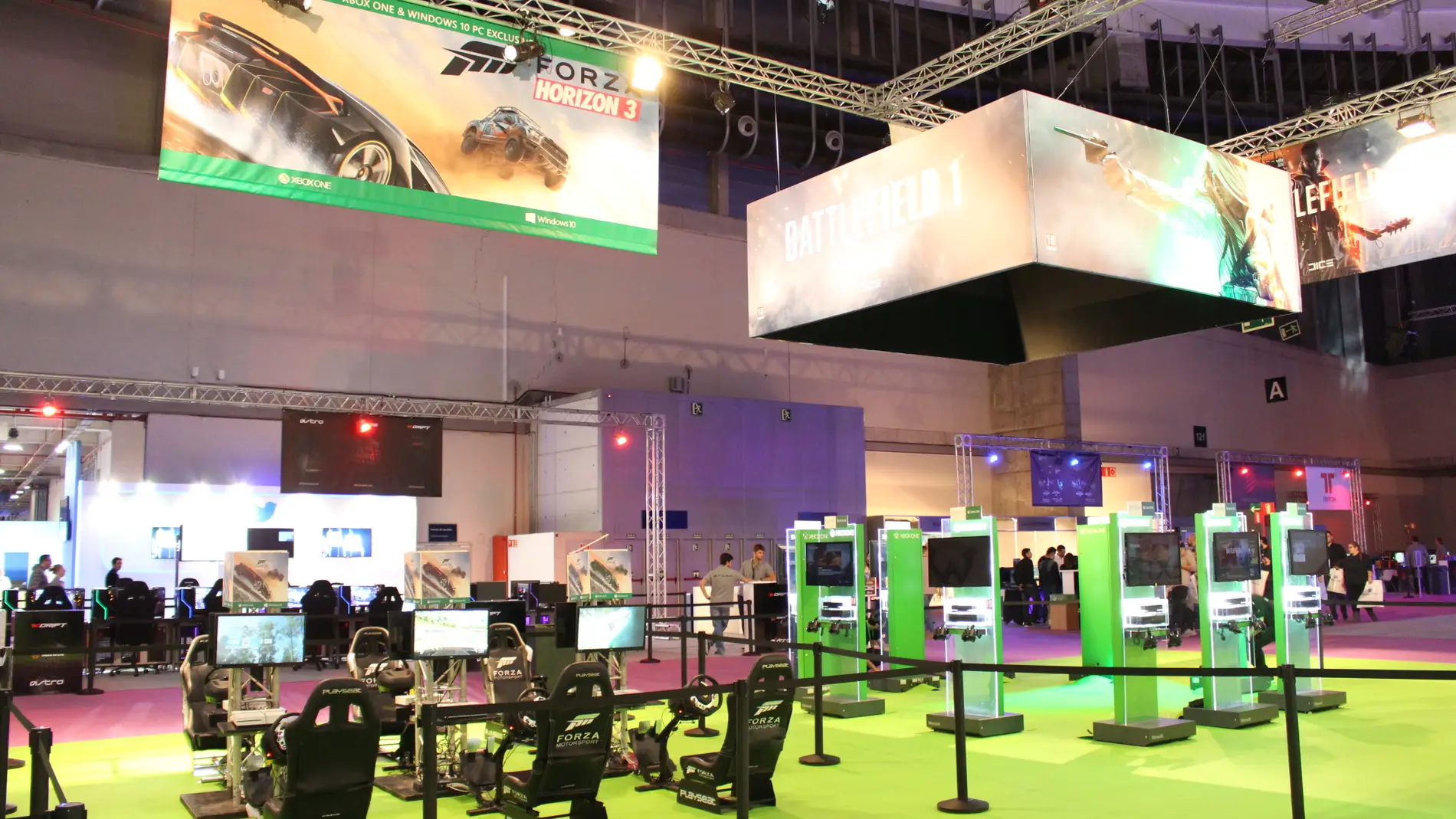 Stand de Xbox en Madrid