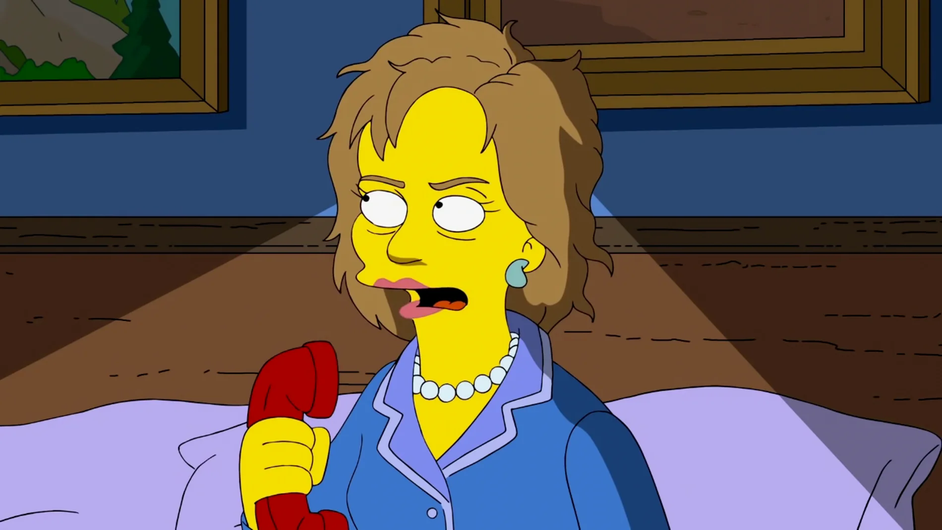 ¿Votará Homer a Hillary Clinton por salvar su matrimonio?