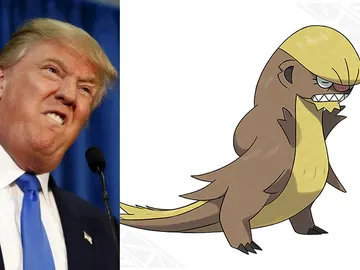 Donald Trump y Yungoos Donald Trump y Yungoos