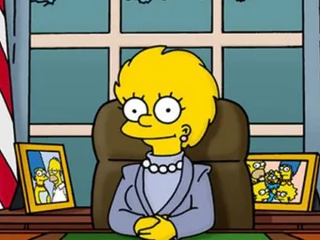 Lisa, primera presidenta de EE.UU. y sucesora de Donald Trump Lisa, primera presidenta de EE.UU. y sucesora de Donald Trump