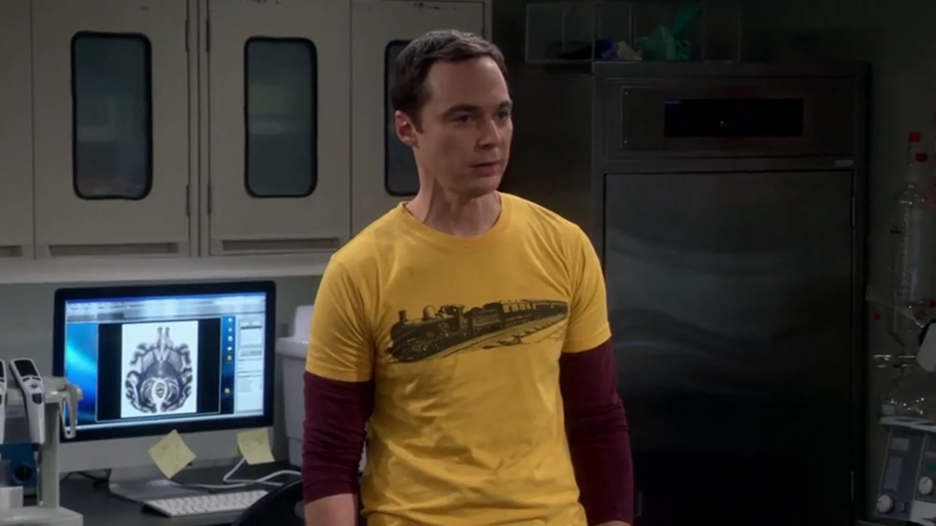 Frame 35.206743 de: Sheldon: "Creía que te encantaría procear conmigo"
