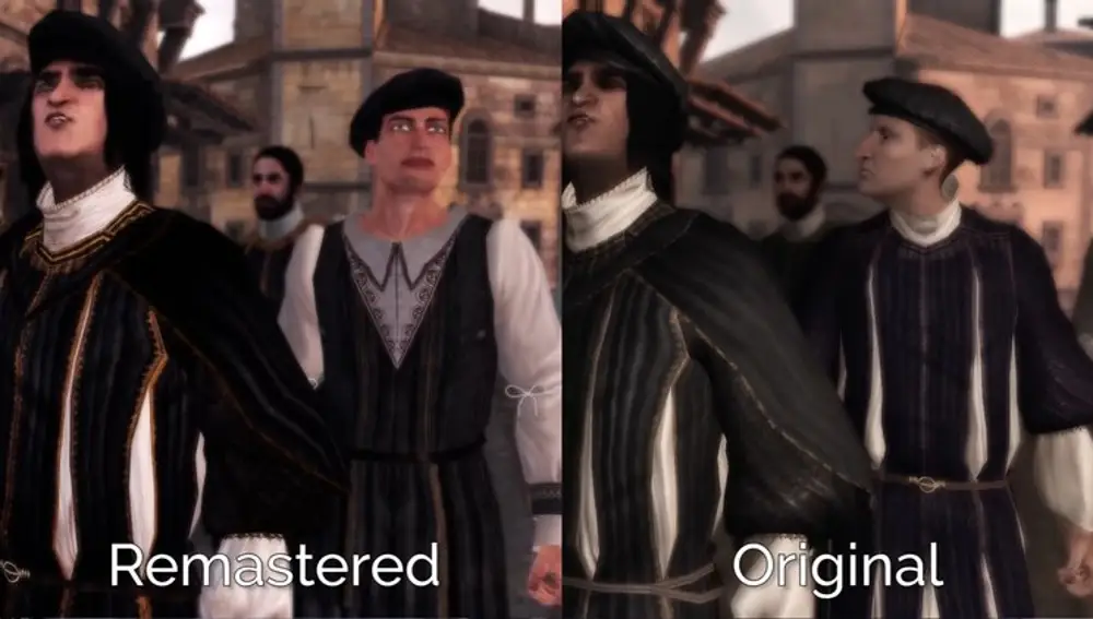 Assassin's Creed Comparación