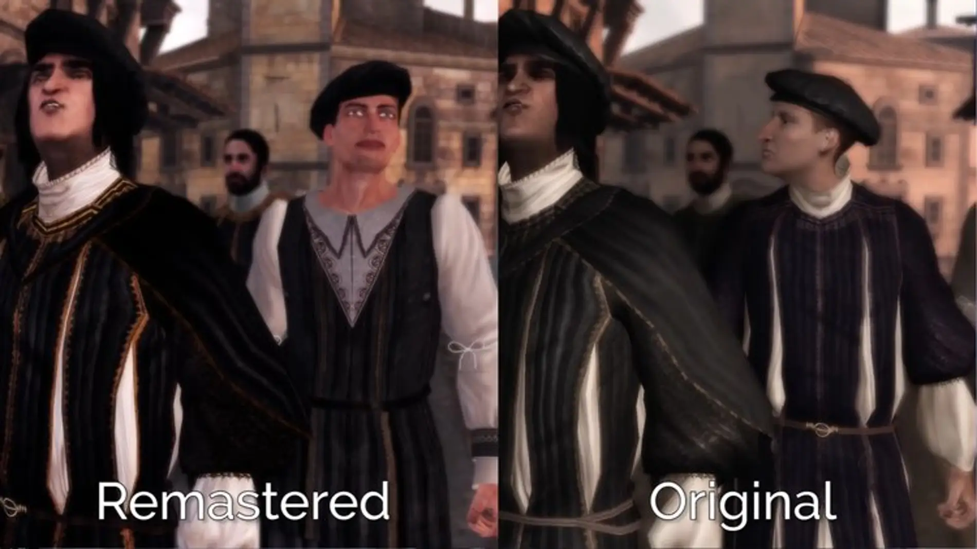 Assassin's Creed Comparación