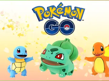 Bulbasaur, Charmander y Squirtle, de Pokémon GO Bulbasaur, Charmander y Squirtle, de Pokémon GO