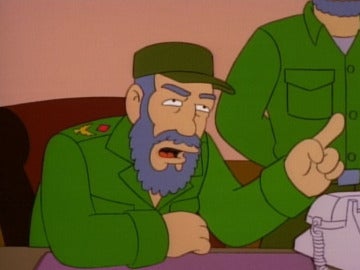 'Los Simpson' predijeron lo que diría Fidel Castro sobre el modelo cubano 12 años antes