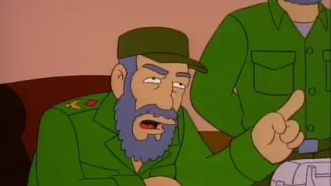 'Los Simpson' predijeron lo que diría Fidel Castro sobre el modelo cubano 12 años antes 'Los Simpson' predijeron lo que diría Fidel Castro sobre el modelo cubano 12 años antes