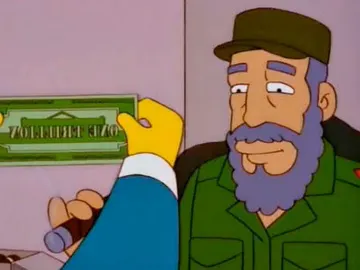 El día en que 'Los Simpson' llegaron a un trato con Fidel Castrol El día en que 'Los Simpson' llegaron a un trato con Fidel Castrol
