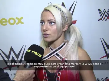 Frame 131.086727 de: Alexa Bliss: El público ha sido fantástico, muy receptivo. Ha sido increíble" Frame 131.086727 de: Alexa Bliss: El público ha sido fantástico, muy receptivo. Ha sido increíble"