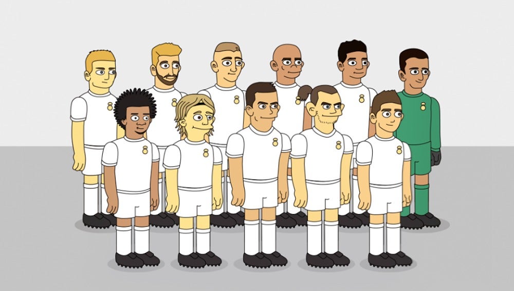 El Real Madrid de Los Simpson
