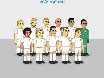 El Real Madrid de Los Simpson El Real Madrid de Los Simpson