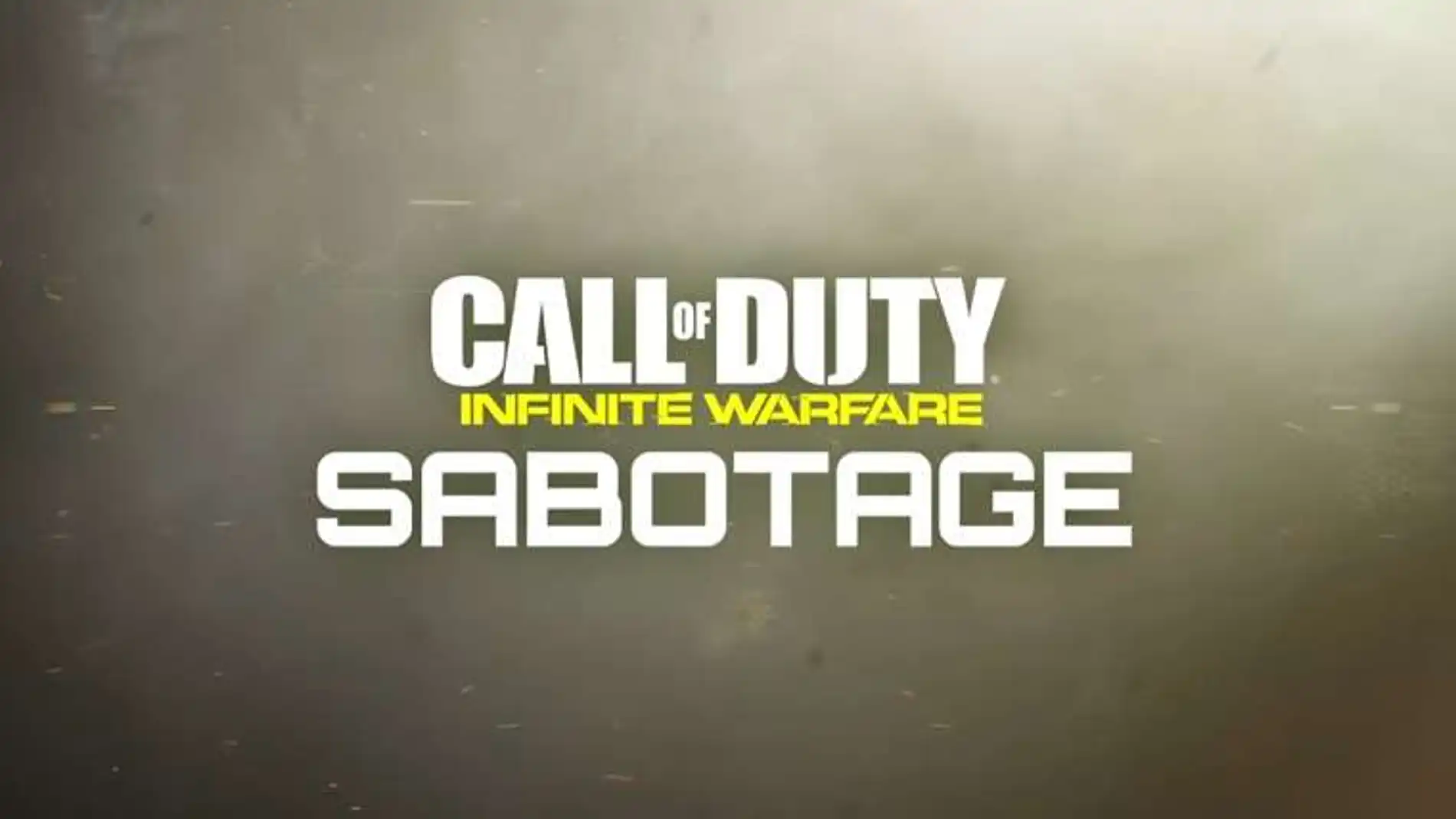 Call of Duty: infinite Warfare - Sabotage