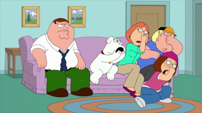 Peter Griffin tiene 'aliento de padre'