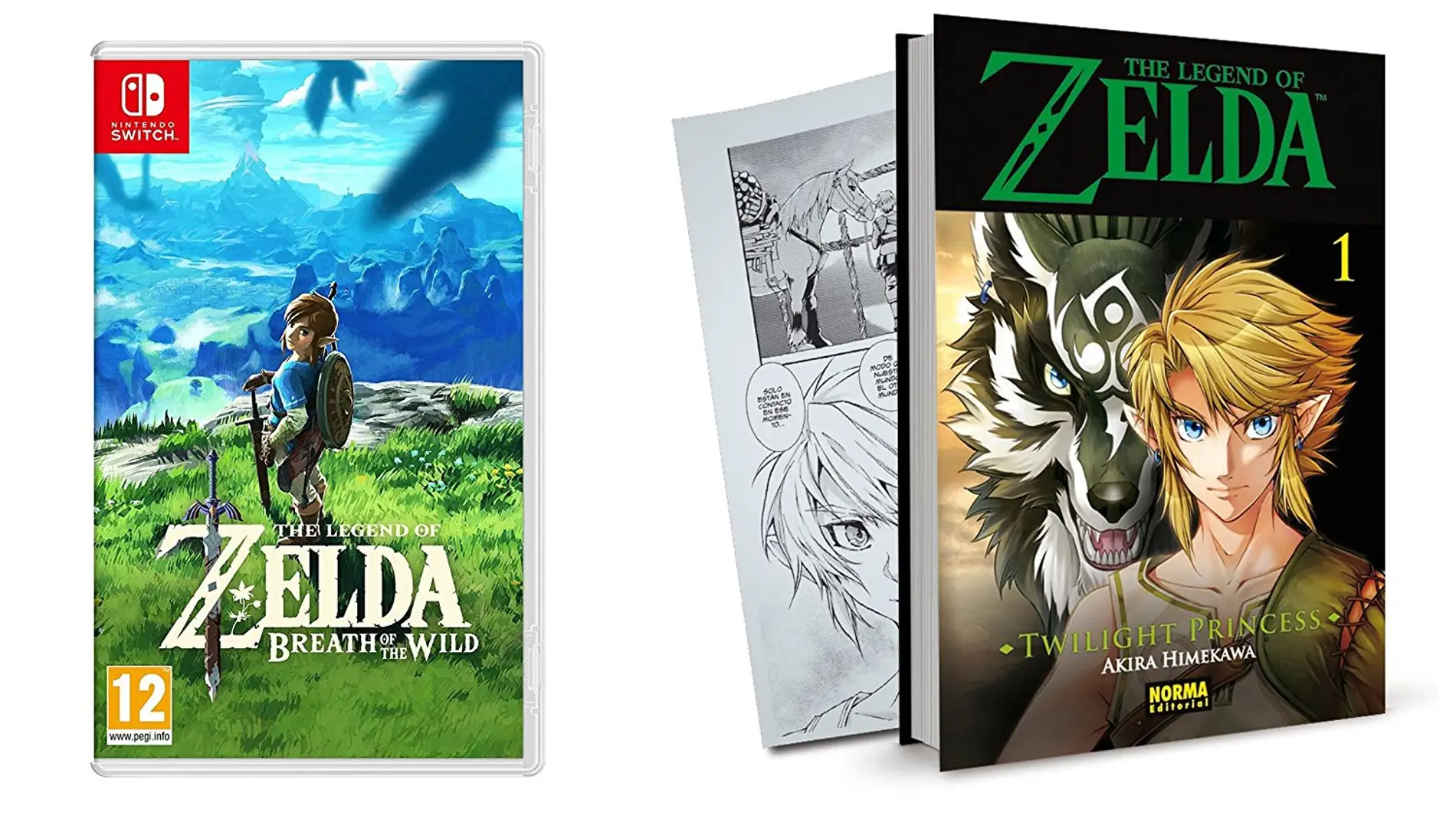 The legend of zelda: breath of the wild (Tapa dura) · Manga · El Corte  Inglés