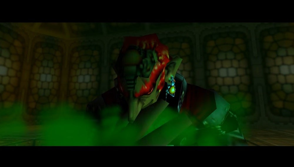 Sangre verde en Zelda: Ocarina of Time