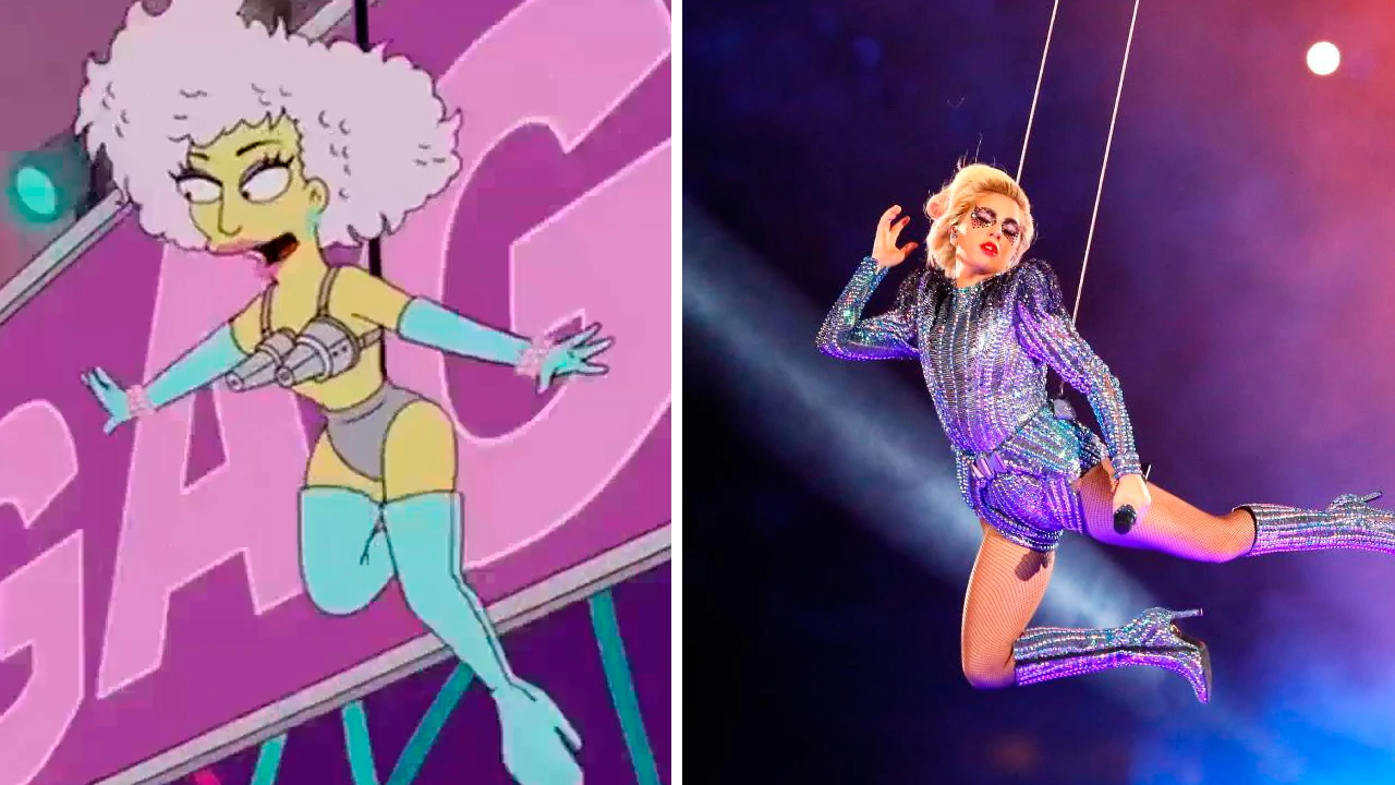 Los Simpson predicen la actuaci&oacute;n de Lady Gaga en la Super Bowl