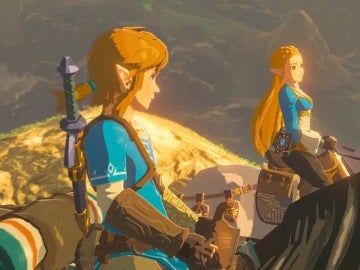 Link y Zelda, en Breath of the Wild