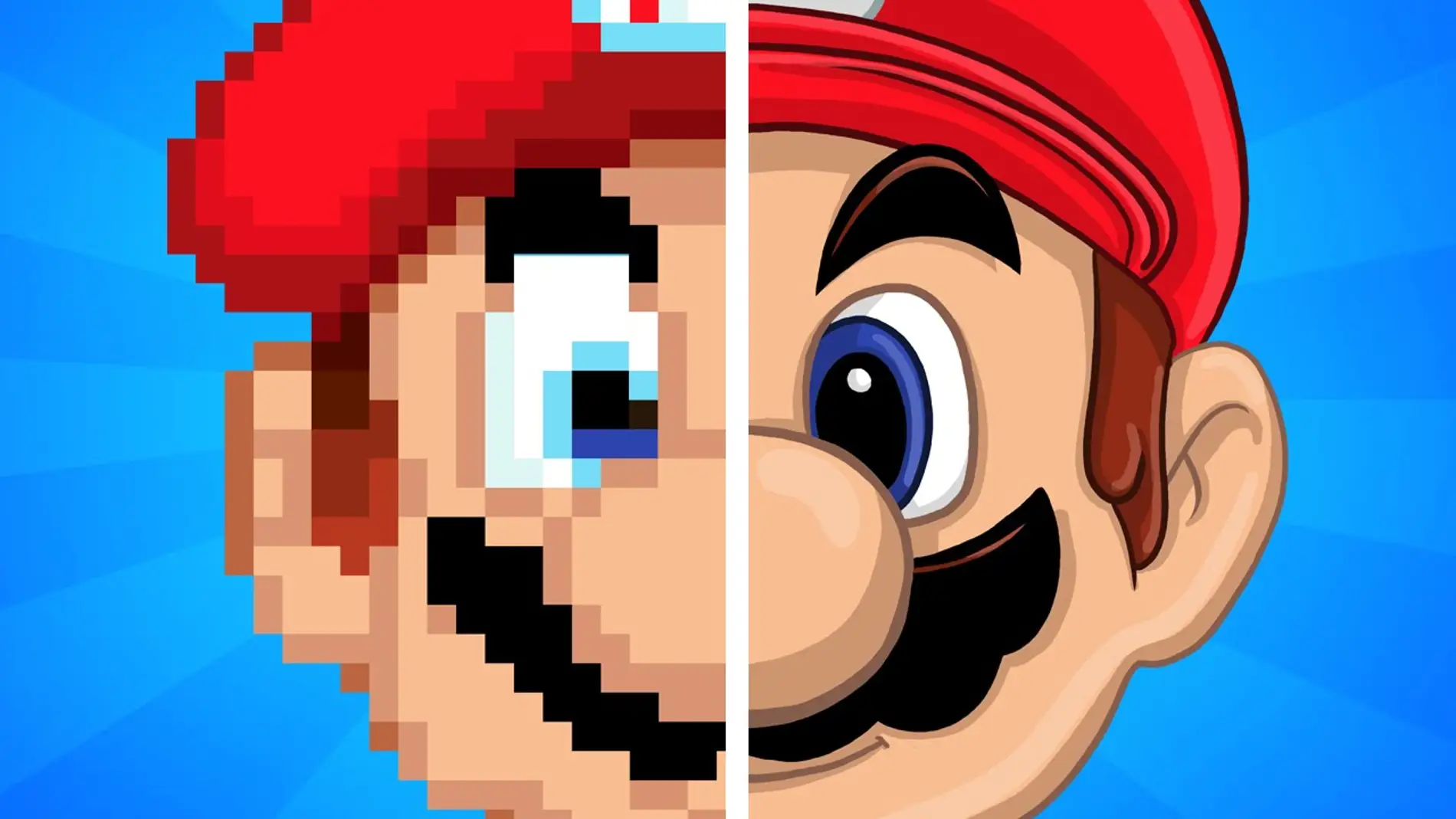 Evolución Super Mario