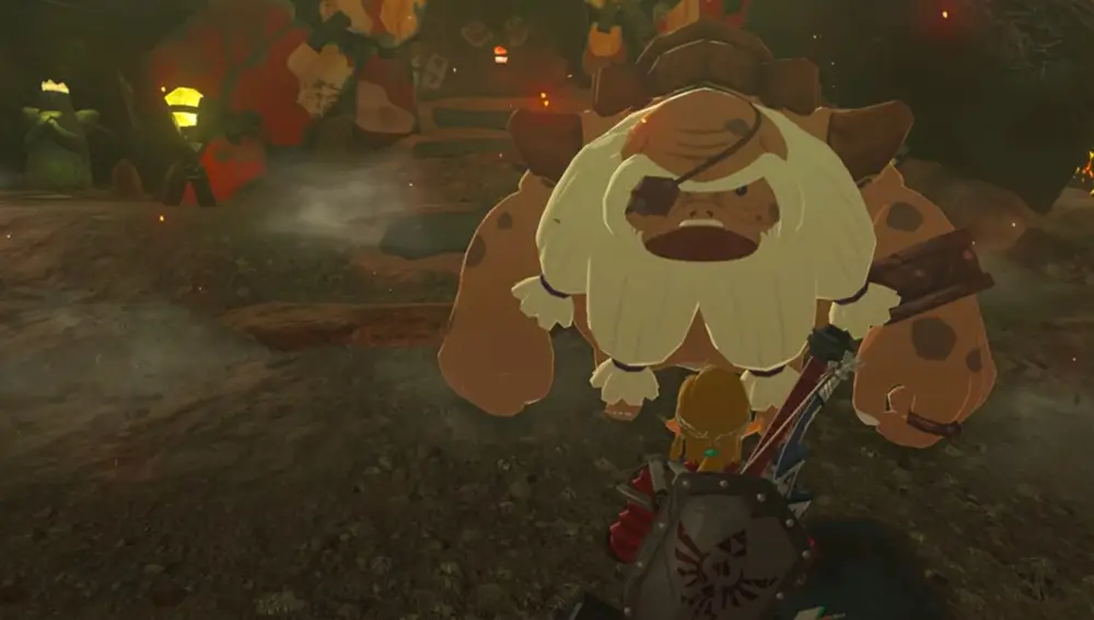 Gorobu, jefe de la tribu Goron en The Legend of Zelda: Breath of the Wild