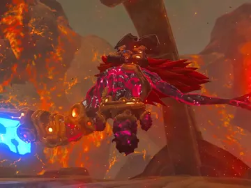 Ira del Fuego de Ganon en The Legend of Zelda: Breath of the Wild Ira del Fuego de Ganon en The Legend of Zelda: Breath of the Wild