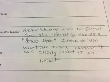 Carta de la profesora Carta de la profesora