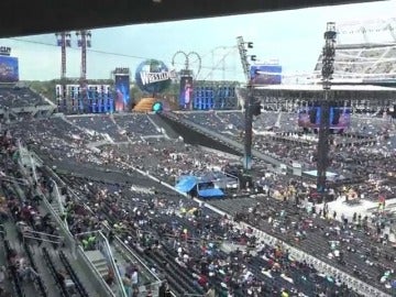 Frame 14.759091 de: Fernando Costilla, en directo desde el estadio donde se celebrará Wrestlemania 33
