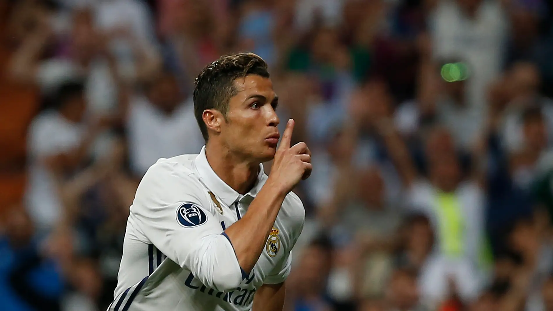 Cristiano Ronaldo manda callar al Bernabéu tras su gol