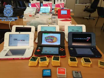Nintendo 3DS incautadas Nintendo 3DS incautadas