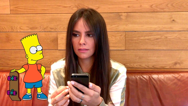 Cristina Pedroche demuestra ser una crack de 'Los Simpson' en el test definitivo