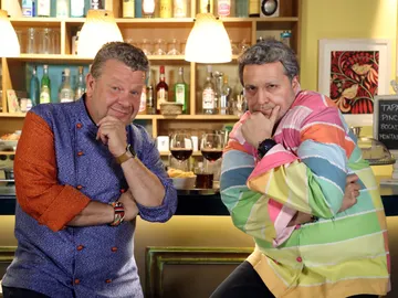 Chicote y su doble en Homo Zapping Chicote y su doble en Homo Zapping