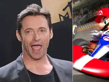 Hugh Jackman y Mario Kart Hugh Jackman y Mario Kart