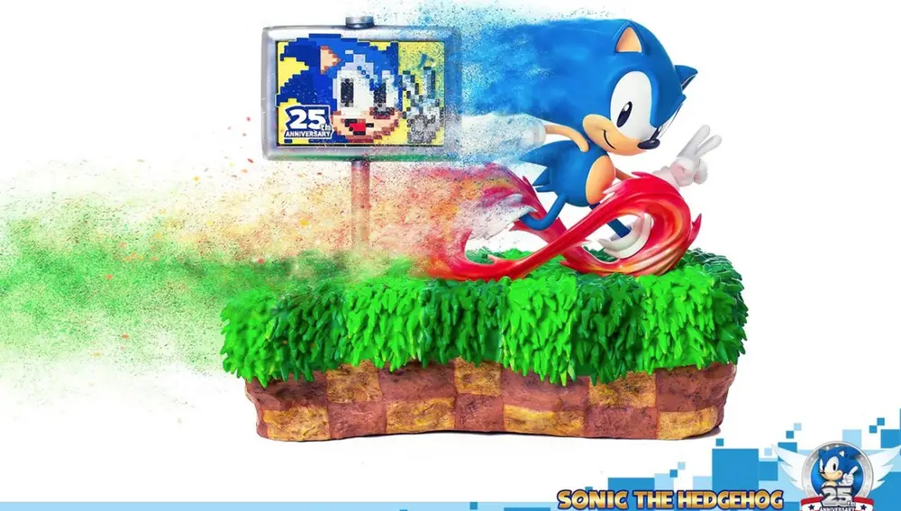 Figura Sonic 25 aniversario