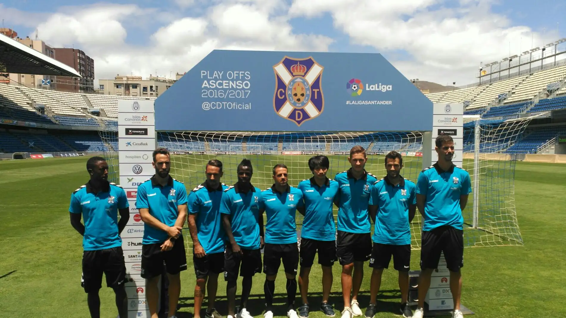 Jugadores del C.D. Tenerife