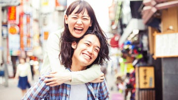 Pareja de japoneses