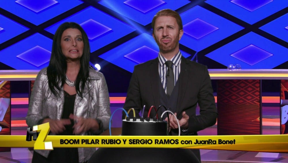 Pilar Rubio y Sergio Ramos concursan en ‘¡Boom!’, el domingo en ‘Homo Zapping’