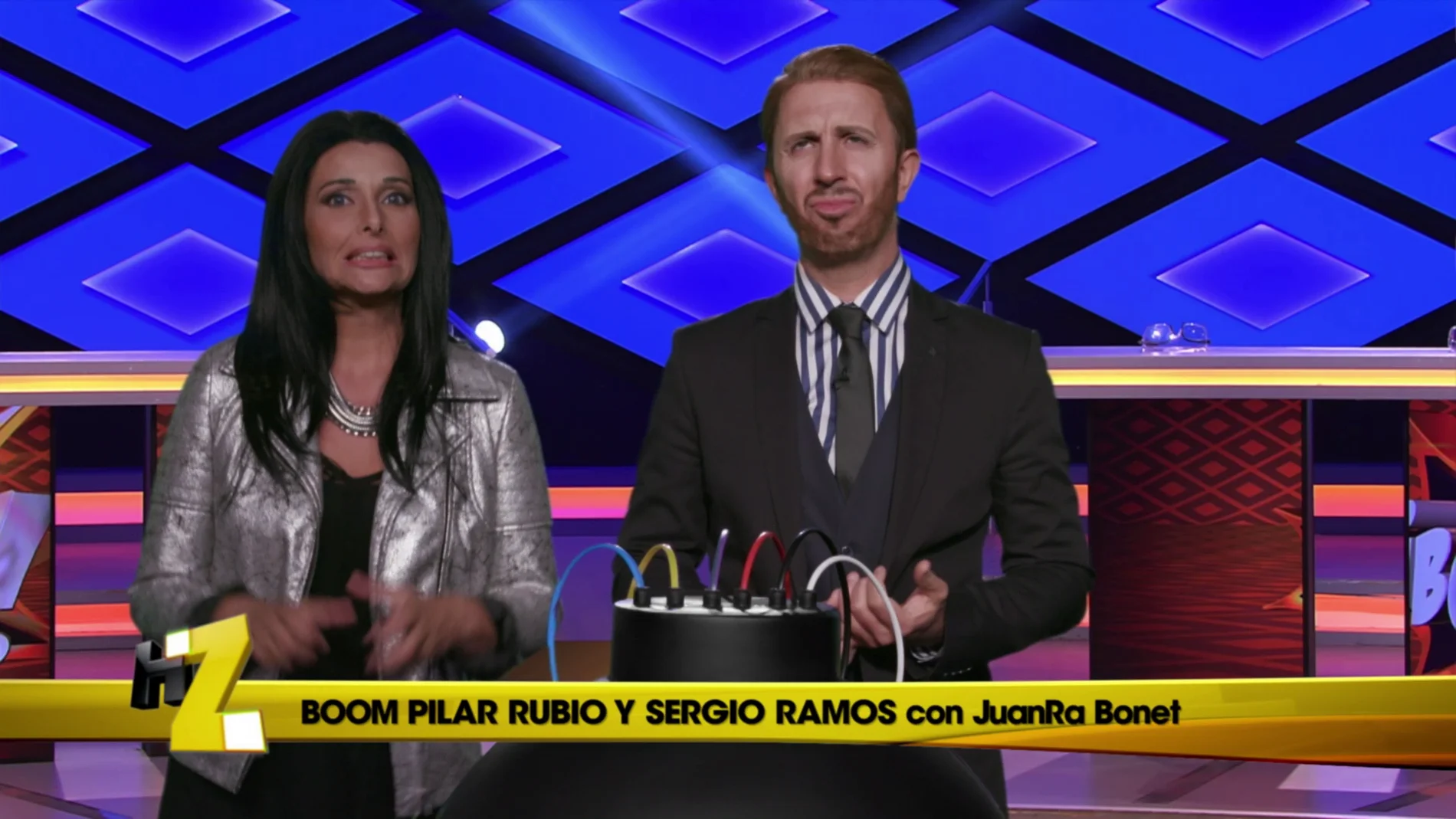 Pilar Rubio y Sergio Ramos concursan en ‘¡Boom!’, el domingo en ‘Homo Zapping’