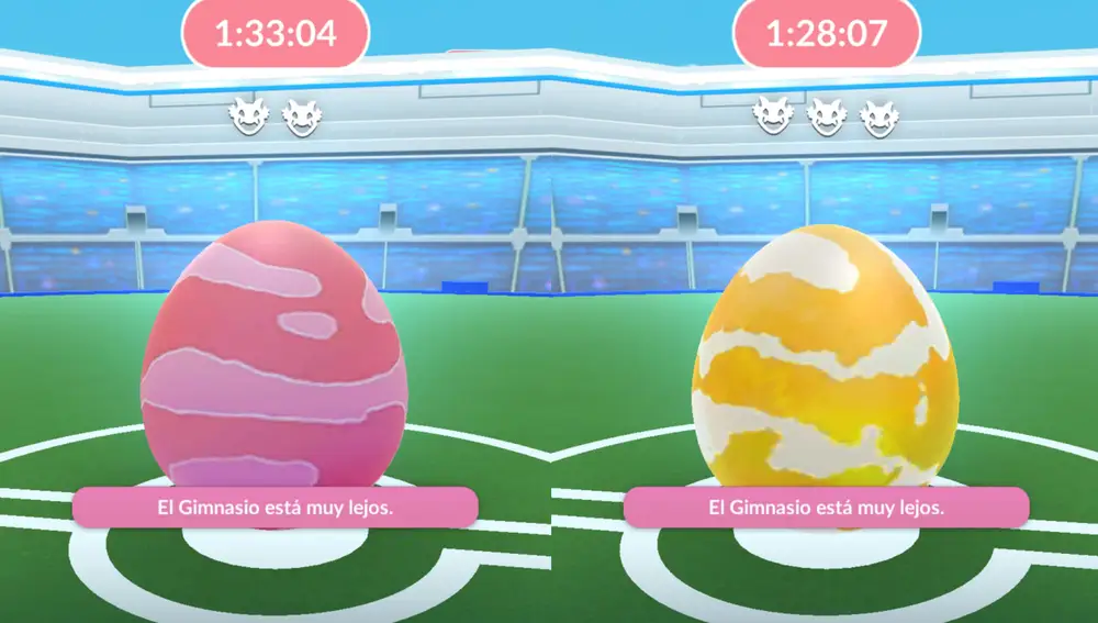 Huevos de Pokémon GO