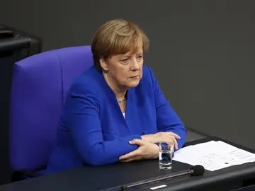 La canciller alemana, Angela Merkel La canciller alemana, Angela Merkel